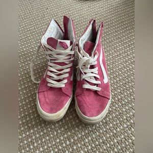 Pink Vans, size 6.5
